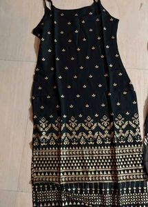 Royal Black Kurti