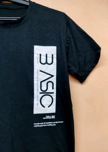 Round Neck T-shirt (Black) Men&amp;Women