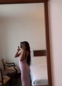 Lavendar bodycon Dress🧞