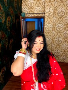 Lace work Embroidery Cotton Jamdani Saree &amp; Blouse
