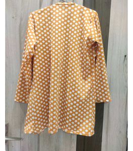 Polka Dot Shrug In Size L.