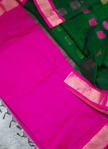Fancy Green Saree