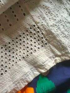 White Embroidered Kurta