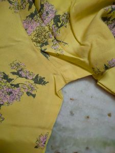 Fusion Floral Printed Kurta