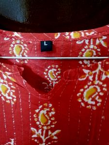 Spring Red Kaftan