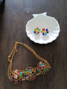 Colorful Jewelry Set choker
