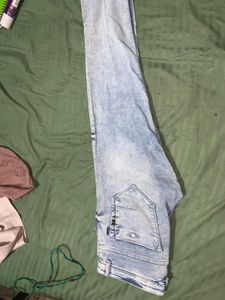 Acid Wash Denim Jeans