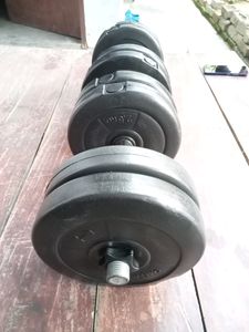 Sports Intruder 20 Kg Adjustable PVC Dumbbells