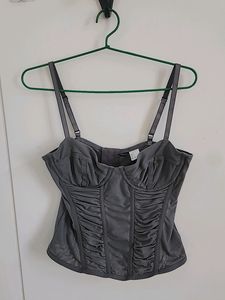 Mesh bustier top by H&amp;M
