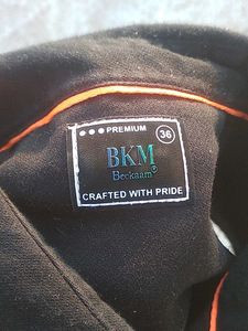 Stylish Black Denim Shirt