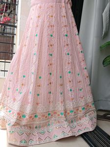 Embroidered Lehenga Skirt