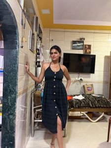 Button Down Midi Dress
