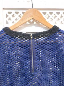 Blue Mesh Top C