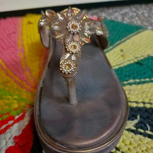 Brown Heeled Sandals - used