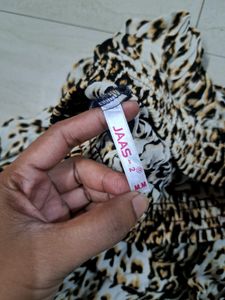 Leopard Print Skirt