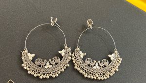 Hoop Jhumka Earrings