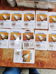 11Pcs 64Gb Samsung memory Card