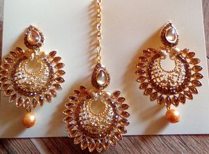 Golden Colour Jewellery.