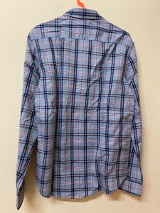 Blue Plaid Shirt