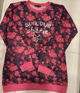 Floral Print Sweatshirt