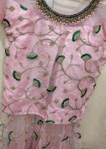 Baby Pink Lehanga