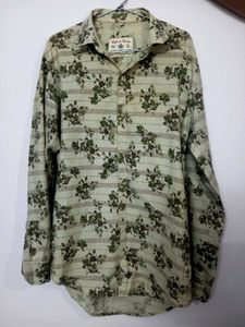 Beige Blossom Floral Shirt | Trendy and stylish |