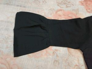 Black Kurti with Bell Sleeves