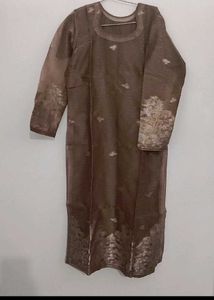 Elegant Brown Kurta Set