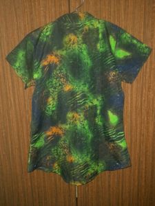 Green Tie-die T-shirt