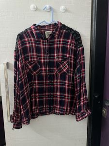 RED CHECKED checks Shirt
