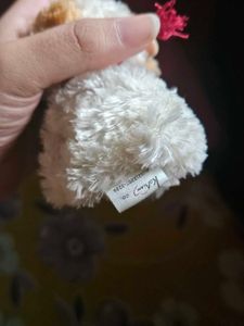 Cute Puppy Plush Keychain