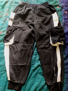 Black & White Casual Pants