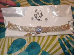 Sparkling Rhinestone Jewelry Set