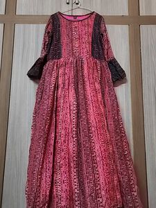 Anarkali Kurti With Beads