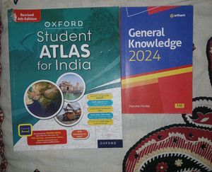 Oxford Atlas And Arihant's Gk