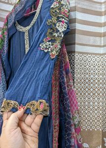 Beautiful Pakistani Patchwork Suit