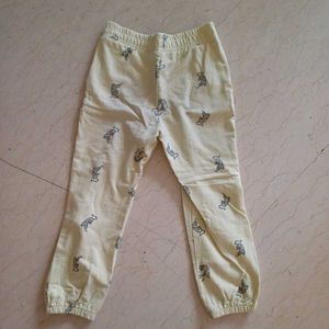 Cute Printed Girls Winter Warm Jeggings