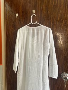 34 Bust Chikankari Kurta For Women