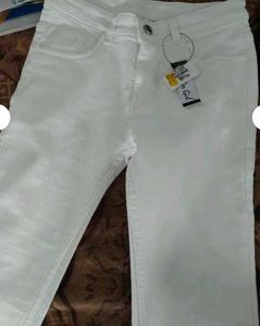 White Denim Jeans