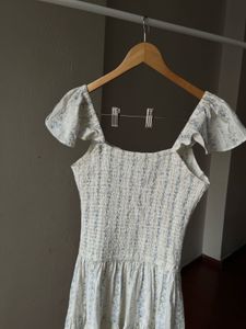 NEW LOOK Frill Mini dress with corset drop waist