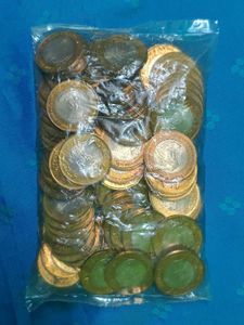 Radha krishnan 10 Rs Coin Packet Nodia mint 100Ps