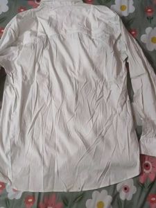 White Long Sleeve Button Down