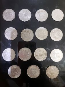 2 Ruppee Cross &amp; Rbi Coins