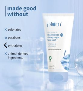 Plum Rice Water &amp; Niacinamide Face Wash