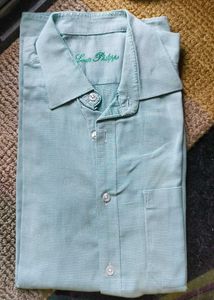 Light Green Louis Philippe Formal Shirt