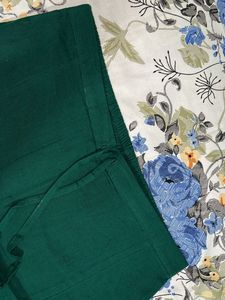 Cotton Green Palazzo Pant