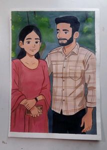 Couple Portrait Artwork