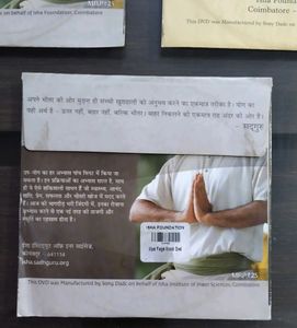 Isha foundation - Yoga  DVDs (Om Bracelet freebie)