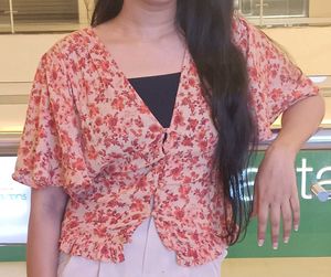 Floral Print Top
