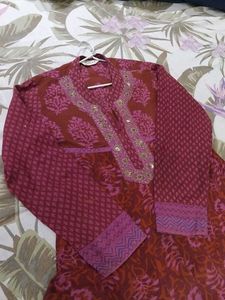Biba Anarkali Kurta Set